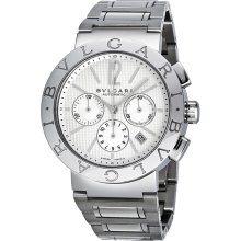 Bvlgari Bvlgari Mens Chronograph Automatic Watch 101559 , BB42WSSDCH