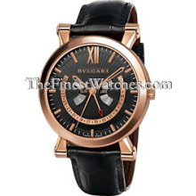 Bvlgari Men's Bvlgari Bvlgari Black Dial Watch SBP42BGLAC