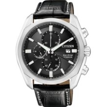CA0021-02E - Citizen Eco-Drive Super Titanium Chronograph Sapphire Watch