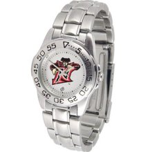 Cal State Northridge Womens Steel Sports Watch