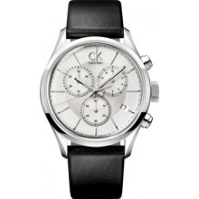 Calvin Klein Mens Leather Watch K2H27120