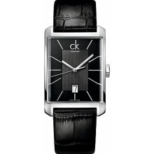 Calvin Klein Window Men's Leather Strap K2M21107 Watch