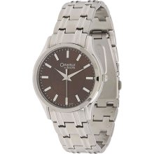 Caravelle By Bulova Men Stainless Steel Band And Case Watch 43a100