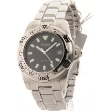 Caravelle by Bulova Mens All Stainless Steel Sport Sharp Date Wat ...