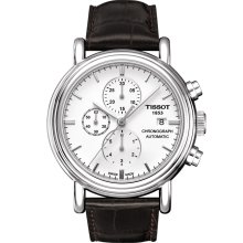 Carson Men's Silver Automatic Chronograph Classic Watch