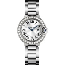 Cartier Ballon Bleu 18k White Gold Ladies Watch WE9003Z3