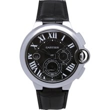 Cartier Ballon Bleu 47mm Chronograph Steel Watch W6920052