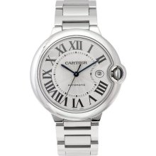 Cartier Ballon Bleu Stainless Steel Automatic Men's Watch W69012Z4