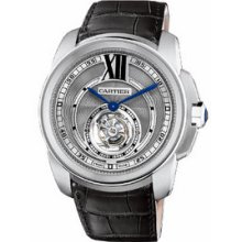 Cartier Calibre Tourbillon White Gold Watch W7100003