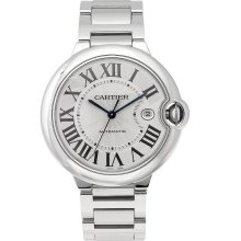 Cartier Mens Ballon Bleu Stainless Steel Automatic Watch W69012Z4