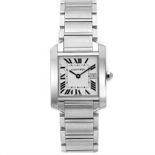 Cartier Roadster Chronograph Stainless Steel Watch on Bracelet/Interchangeable Strap, Extra Large - No Color