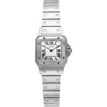 Cartier Santos De Cartier W20056d6 Ladies Stainless Steel Case Watch