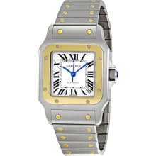 Cartier Santos Mens Mechanical with Automatic Winding Watch W20099C4