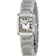 Cartier Tank Francaise Steel Ladies Watch W51008Q3