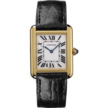 Cartier Tank Solo 18K Gold & Alligator Watch - No Color