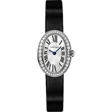 Cartier Women's Baignoire Silver Dial Watch WB520027