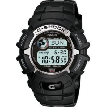 Casio 46mm Black Resin G-Shock Multi Band 6 Atomic Digital Tough Solar Timepiece
