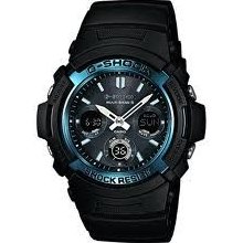 Casio Black G-shock Watch Awg-m100a-1aer Chronograph Gift Men Him Boy