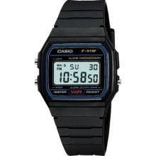 Casio F91W-1 Men'S F91W-1 Classic Black Digital Resin Strap Watch