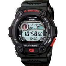 Casio G Shock Quartz Blue Dial Black Band - Men's Watch G7900-1