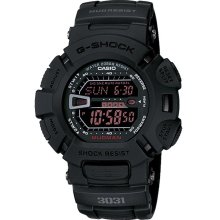 Casio G9000MS-1 Men's G-Shock Black Resin Digital Chronograph Dial Wat