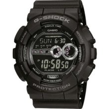 Casio - Gd-100-1ber - Gents Watch - Quartz - Digital - Black Resin Strap