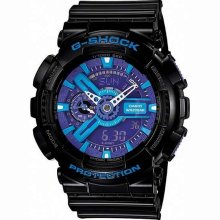 Casio Gshock Analog Digital Black Resin Men's Watch Ga110hc1a