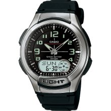 Casio Illuminator World Time Chronograph Sports Watch AQ180W AQ-180-7