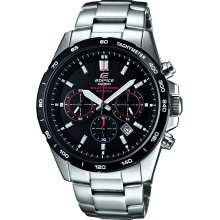 Casio Mens Edifice Tough Solar 100m Efr-518sb-1avef Watch Bracelet