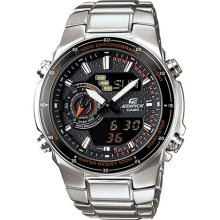 Casio Men's EFA131D-1A4V Silver Stainless-Steel Quartz Watch with ...