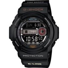Casio Men's GLX150-1 G-Shock Multi-Function Black Resin Digital W ...