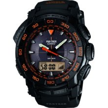 Casio Men's Pro-Trek Black Chronograph Multifunctional PRG-550-1A4ER Watch
