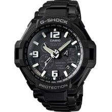 Casio Shock Watch Model Gw-4000d-1a Aviation Black, Solar Multifunction