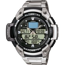 Casio sport watch altimeter barometer thermometer sgw-400hd-1bv
