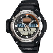 Casio sport watch altimeter barometer thermometer sgw-400h-1bv