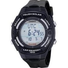 Casio Tough Solar Runner's 120-lap Memory Grey Dial Women's watch