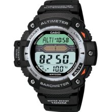 Casio Twin-Sensor Stainless Steel Digital Watch