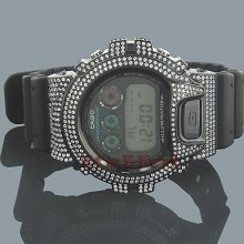 Casio Watches Custom G-shock Diamond Watch 5.25ct
