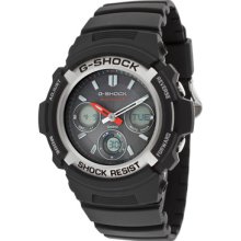 Casio Watches Men's G-Shock Analog/Digital Multi-Function Black Resin