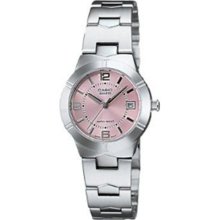 Casio Women's Core LTP1241D-4A Silver Stainless-Steel Quartz Watc ...