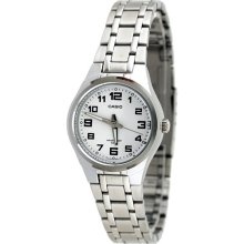 Casio Women's Core LTP1310D-7BV Silver Stainless-Steel Quartz Wat ...