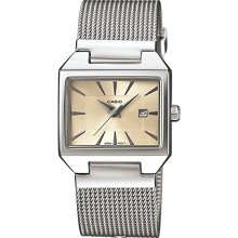 Casio Women's Core LTP1333BD-9A Silver Stainless-Steel Quartz Wat ...