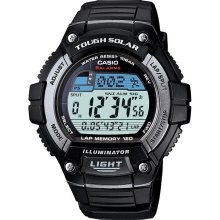 Casio WS220-1A Men's Classic Tough Solar Illuminator Multi-Function Ru