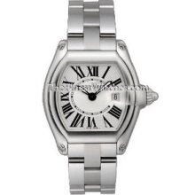 Certified Pre-Owned Cartier Roadster Steel Ladies Watch W62016V3