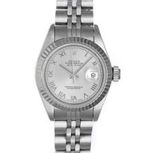 Certified Pre-Owned Rolex Datejust 26mm Steel Ladies Watch 79174