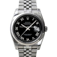 Certified Pre-Owned Rolex Datejust 36mm Steel Mens Watch 116234