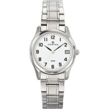 Certus Paris Women's Stainless Steel White Dial Date Watch