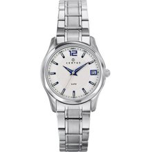 Certus Paris Women's Stainless Steel Silver-tone Dial Date Watch ...