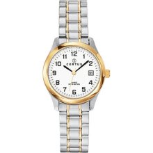 Certus Paris Women's Two-tone Stainless Steel White Dial Date Watch
