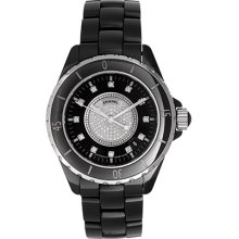 Chanel J12 Black Ceramic Automatic Midsize Unisex Watch H1757